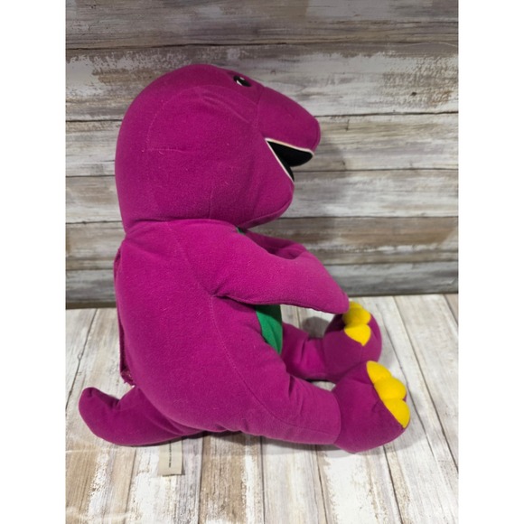 2- TLC Vintage Barney the Dinosaur Plush Set Classic and Bedtime Pajamas READ - Picture 13 of 15